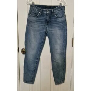 Lucky Brand Ava Mid Rise Skinny Jeans Womens 8/29 Ankle Stretch Denim